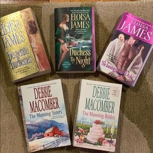 FIVE Romance Novels: (2) Authors